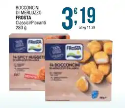 Sidis mini Bocconcini di merluzzo FROSTA offerta