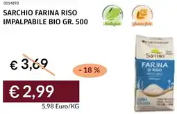 Prezzemolo e Vitale Sarchio farina riso impalpabile bio offerta