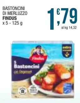 Sidis mini Bastoncini di merluzzo FINDUS offerta