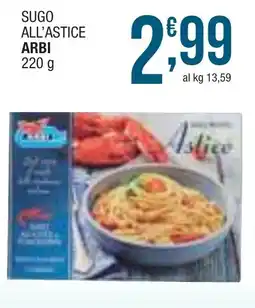 Sidis mini Sugo all'astice ARBI offerta