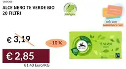 Prezzemolo e Vitale Alce nero te verde bio 20 filtri offerta