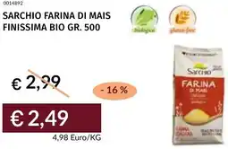 Prezzemolo e Vitale Sarchio farina di mais finissima bio offerta