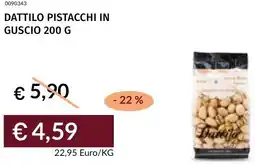 Prezzemolo e Vitale Dattilo pistacchi in guscio offerta
