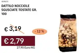 Prezzemolo e Vitale Dattilo nocciole sgusciate tostate offerta