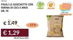 Prezzemolo e Vitale Figuli le guschette con farina di ceci e mais offerta