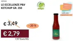 Prezzemolo e Vitale Le eccellenze p&v ketchup offerta