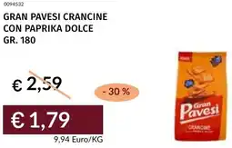 Prezzemolo e Vitale Gran pavesi crancine con paprika dolce offerta