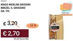 Prezzemolo e Vitale Mago merlini grissini brezel il grissino offerta