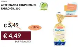 Prezzemolo e Vitale Arte bianca panpiuma di farro offerta