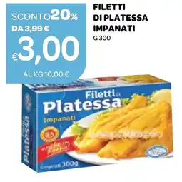 Ekom Filetti di platessa IMPANATI offerta