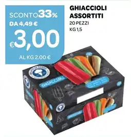 Ekom Ghiaccioli assortiti 20 pezzi offerta
