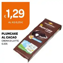 Ekom Plumcake al cacao crema di latte offerta