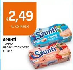 Ekom Spuntì tonno, prosciutto cotto offerta
