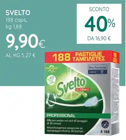 Ekom SVELTO 188 caps offerta