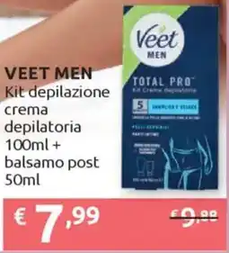 Ipersoap VEET MEN Kit depilazione crema offerta