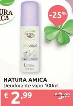 Ipersoap NATURA AMICA Deodorante vapo offerta