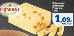 Sigma Entremont Emmental Francese l'etto offerta