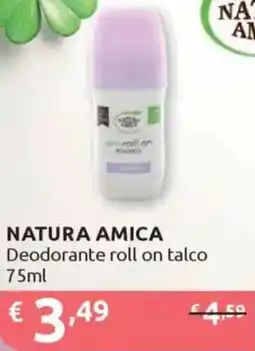 Ipersoap NATURA AMICA Deodorante roll on talco offerta