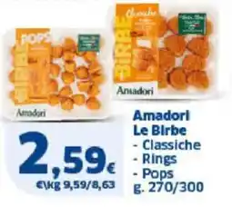 Sigma Amadori Le Birbe - Classiche-Rings-Pops offerta