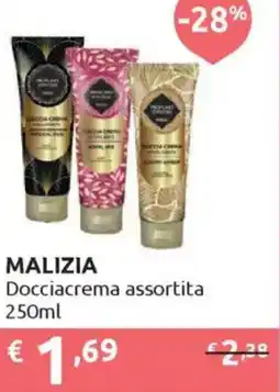 Ipersoap MALIZIA Docciacrema assortita offerta