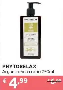 Ipersoap PHYTORELAX Argan crema corpo offerta