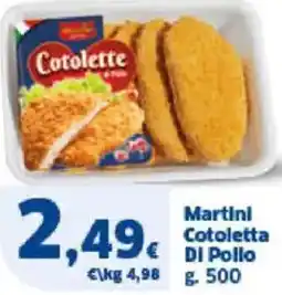 Sigma Martini Cotoletta DI Pollo offerta