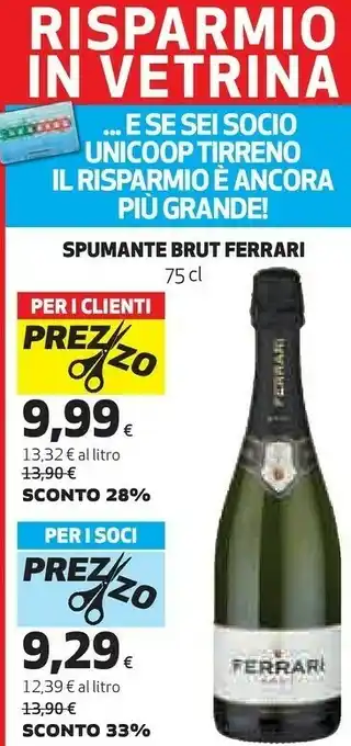 Ipercoop Spumante brut offerta