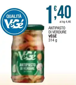 Sidis mini Antipasto di verdure VÉGÉ offerta