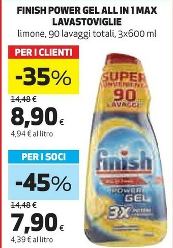 Ipercoop Detersivo lavastoviglie offerta