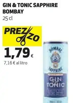 Bombay gin & tonic