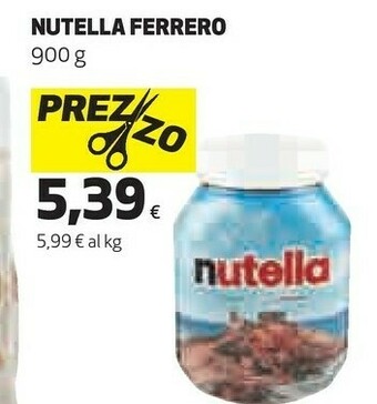 Ipercoop Nutella offerta