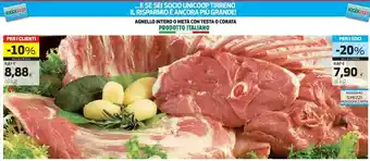 Coop Agnello intero offerta