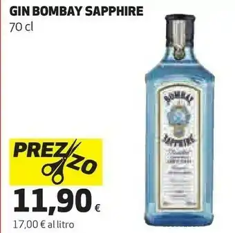 Coop Sapphire london dry gin 700 g(ml) offerta