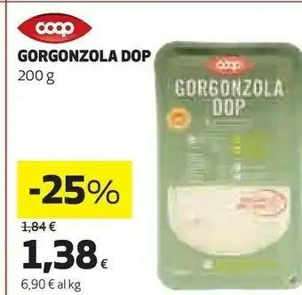 Coop Coop - gorgonzola dop 200 g(ml) offerta