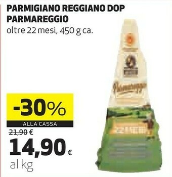 Coop Parmigiano reggiano dop offerta