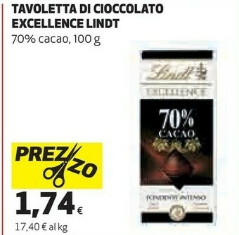 Coop Cioccolato offerta