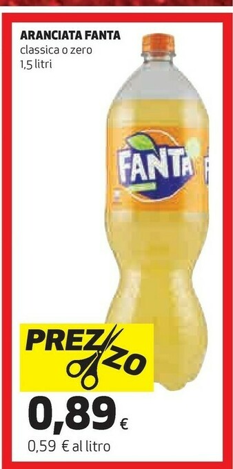 Coop Coca-cola - fanta aranciata 1500 g(ml) offerta