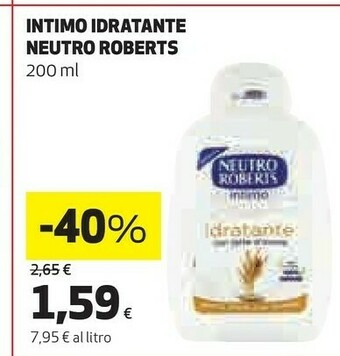 Coop Intimo idratante offerta
