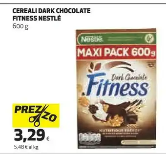 Coop Fitness dark chocolate offerta