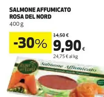 Coop Rosa del nord salmone affumicato offerta