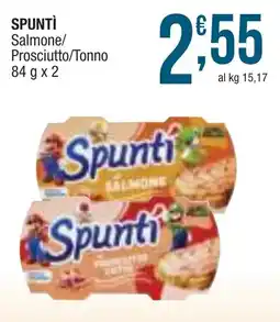 Sidis mini SPUNTÌ Salmone/ Prosciutto/Tonno offerta