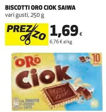 Coop Biscotti oro ciok offerta
