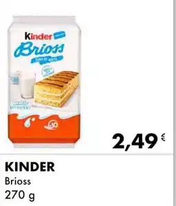 Iper Tosano KINDER Brioss offerta