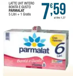 Sidis mini Latte uht intero bontà e gusto PARMALAT offerta