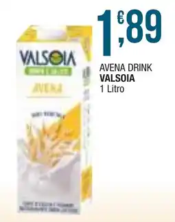 Sidis mini Avena drink VALSOIA offerta