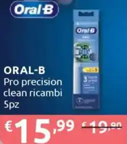 Ipersoap ORAL-B Pro precision clean ricambi 5pz offerta