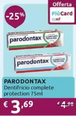 Ipersoap PARODONTAX Dentifricio complete protection offerta