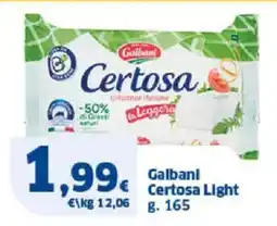Sigma Galbani Certosa Light offerta