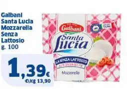 Sigma Galbanl Santa Lucia Mozzarella Senza Lattosio offerta