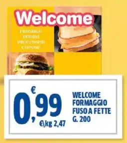 Sigma Welcome formaggio fuso a fette offerta